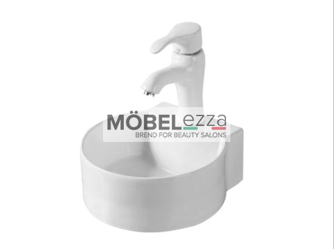 Подвесная белая раковина для ванной Gid N9134