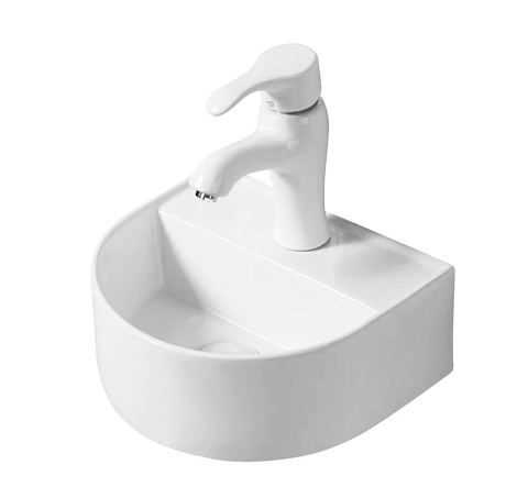 Подвесная белая раковина для ванной Gid N9136